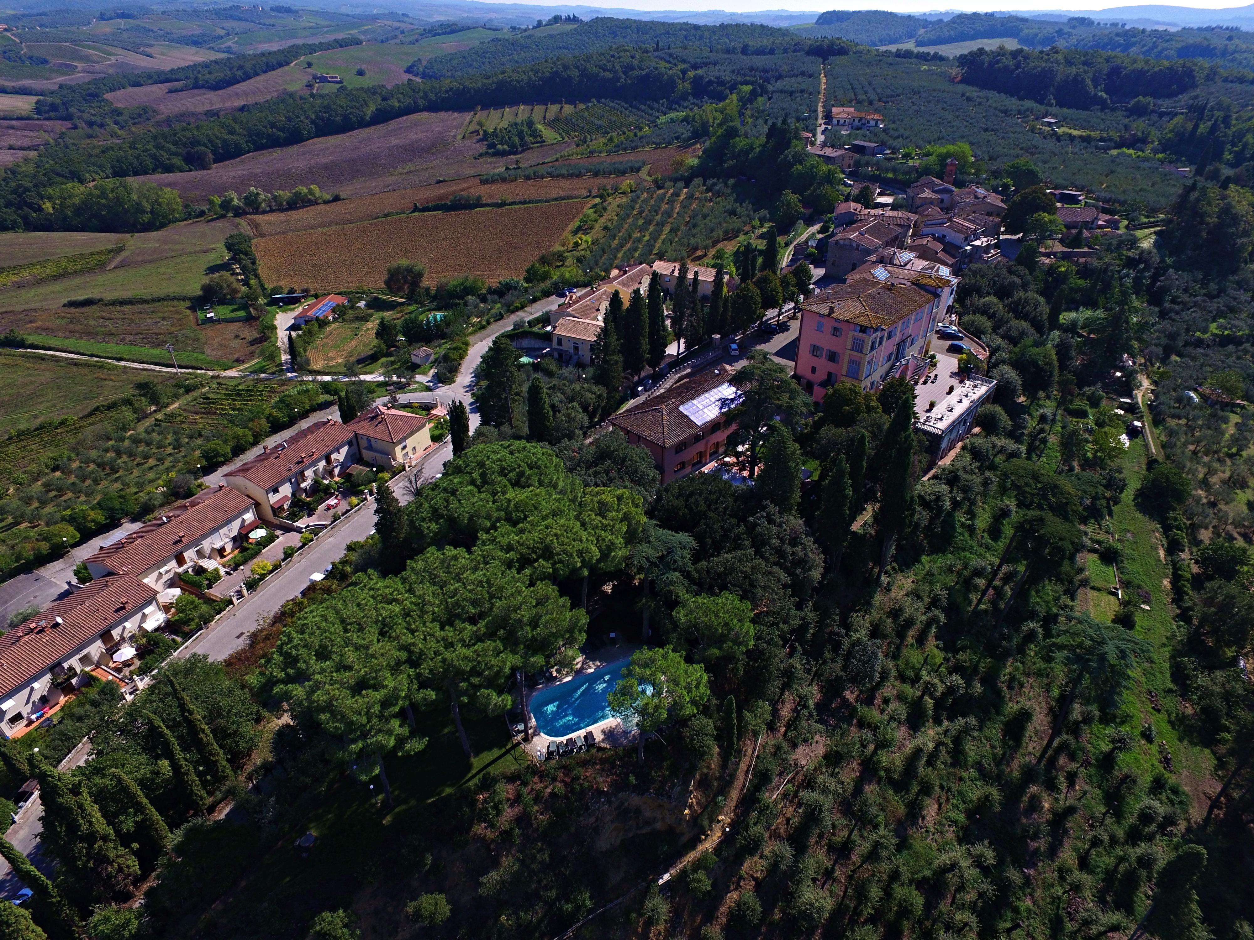 Villa Lecchi Hotel Wellness Colle Val D'Elsa Exterior foto